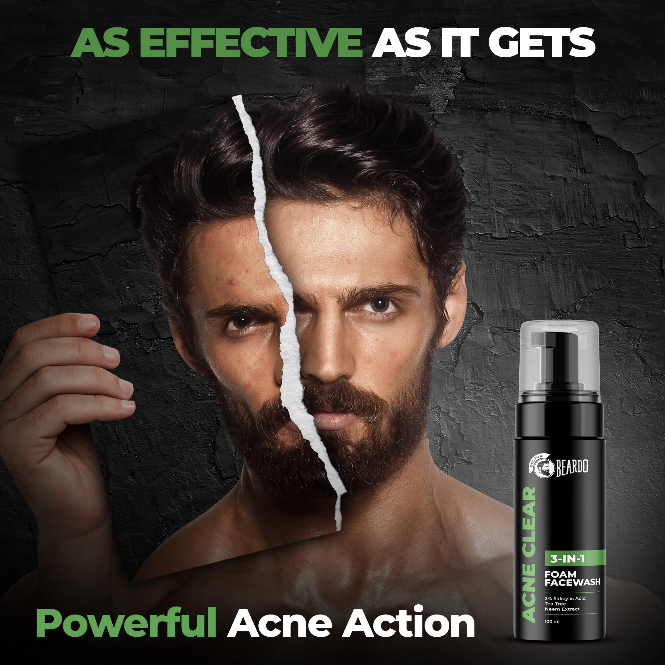Acne Clear Foam Facewash - Image 3