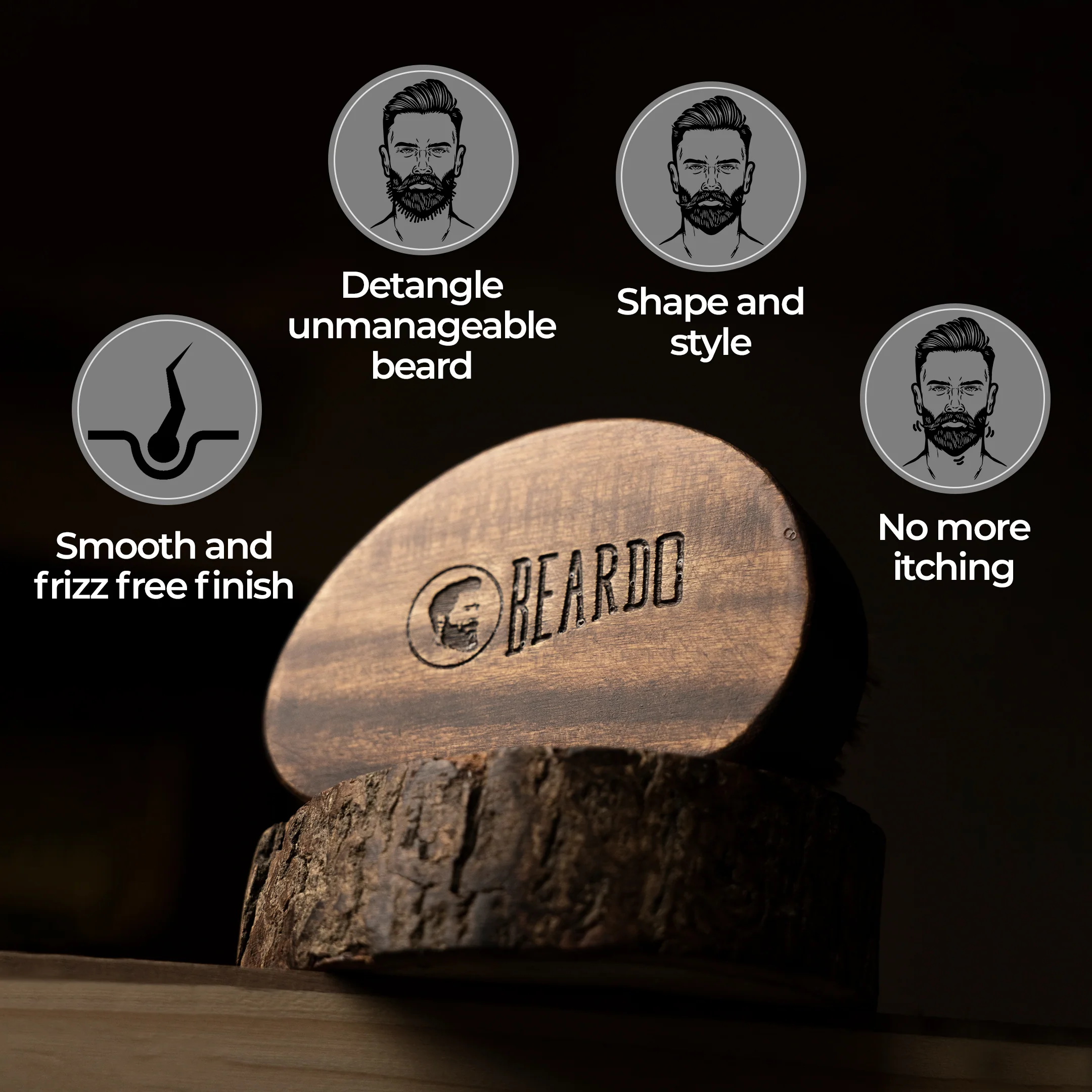 BOAR Bristle Beard brush - Image 5