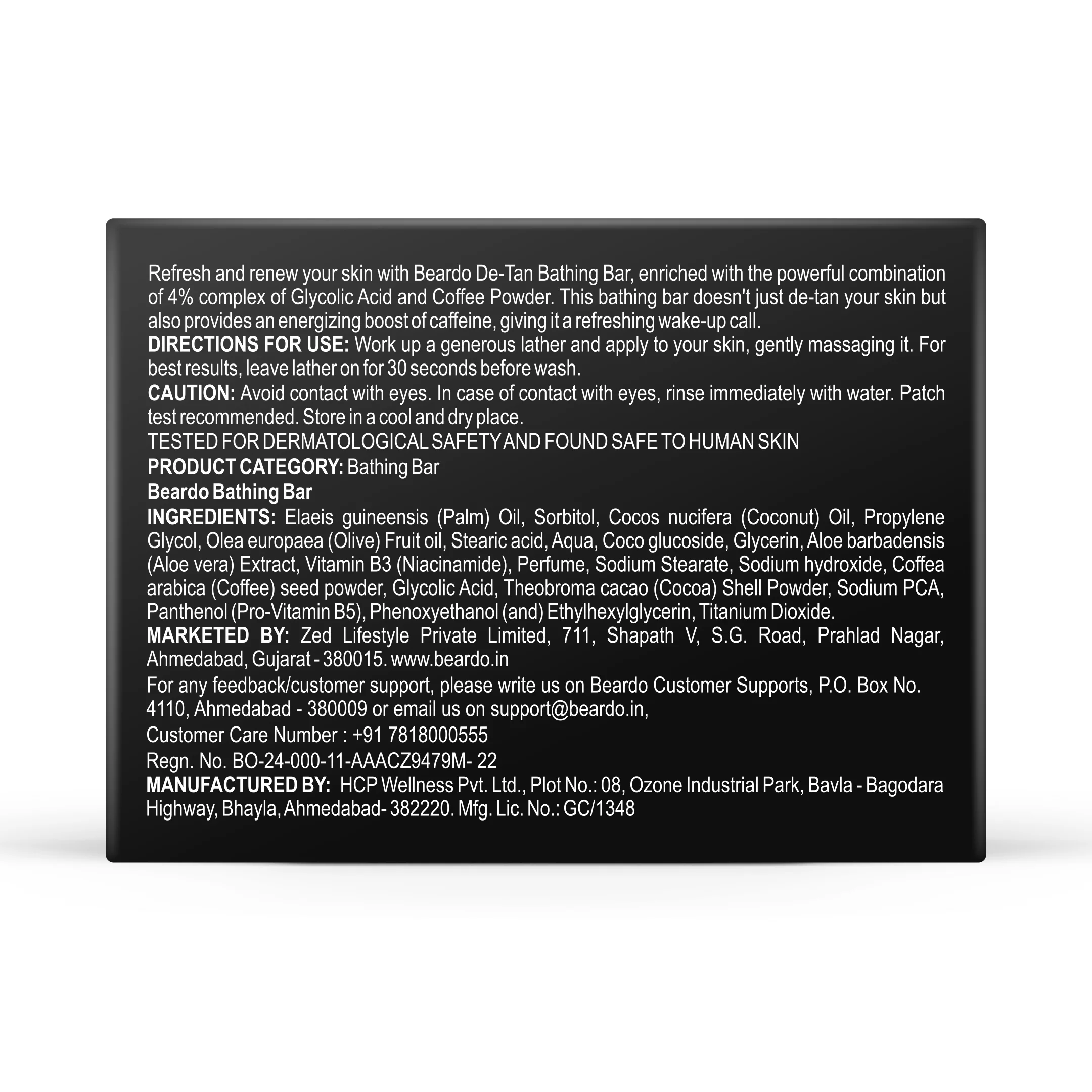 De-Tan Coffee DeTox Bathing Bar - Image 8