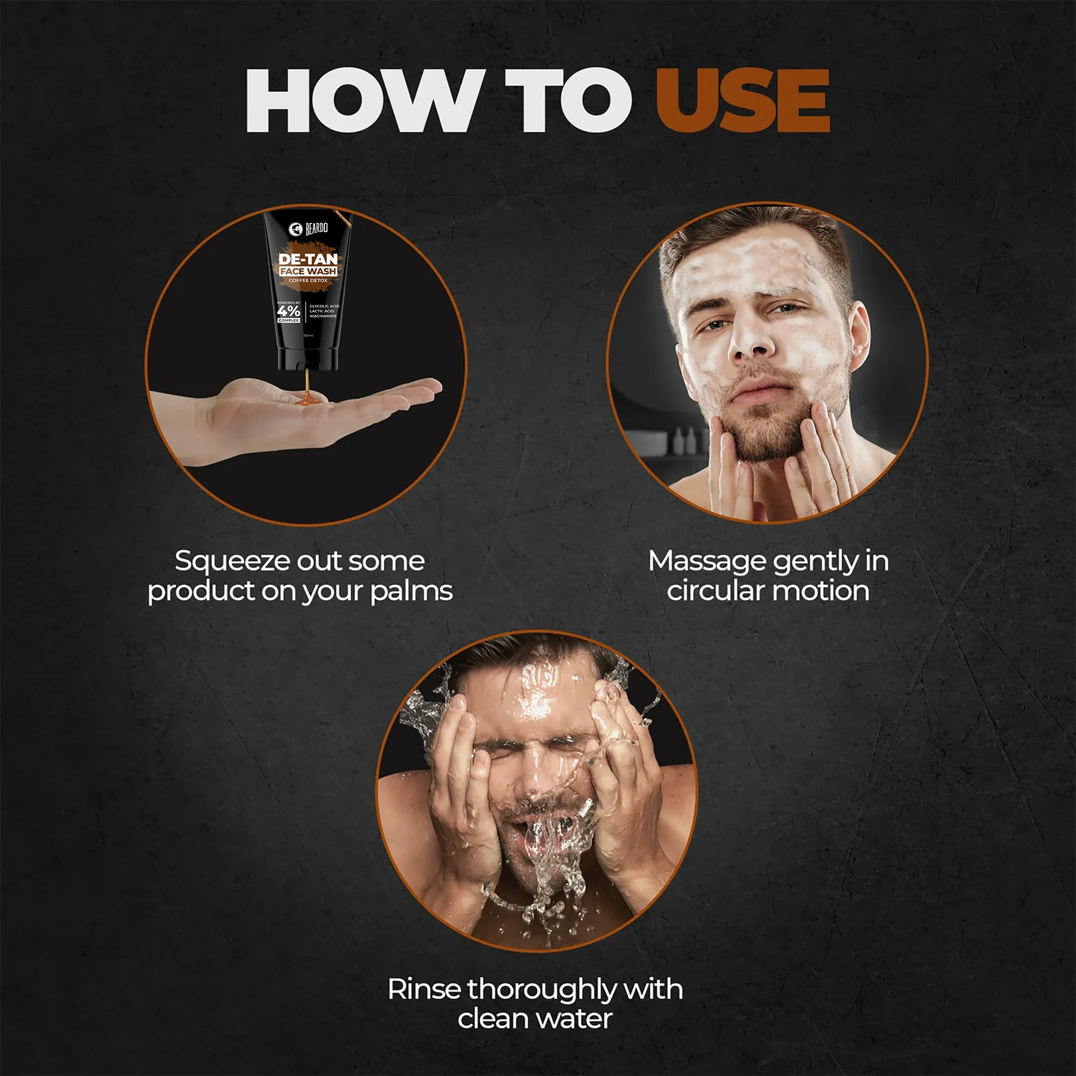 De-Tan Facewash for Men - Image 7