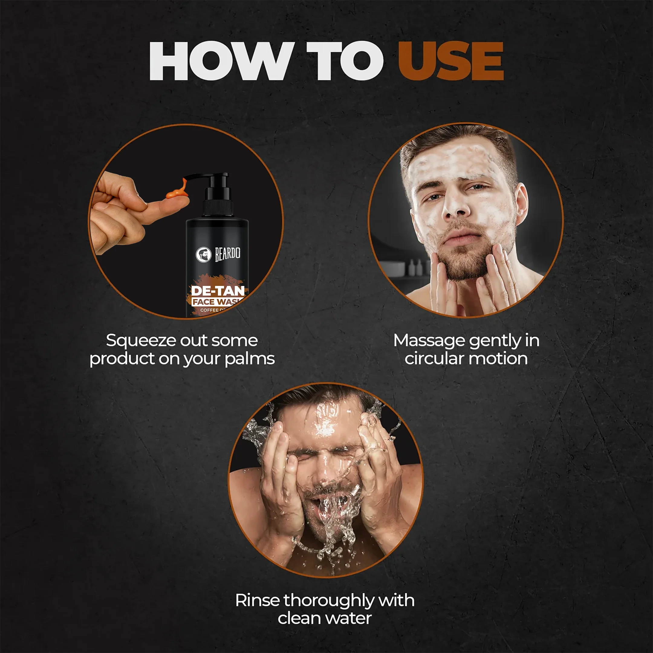 De-Tan Facewash for Men - Image 5