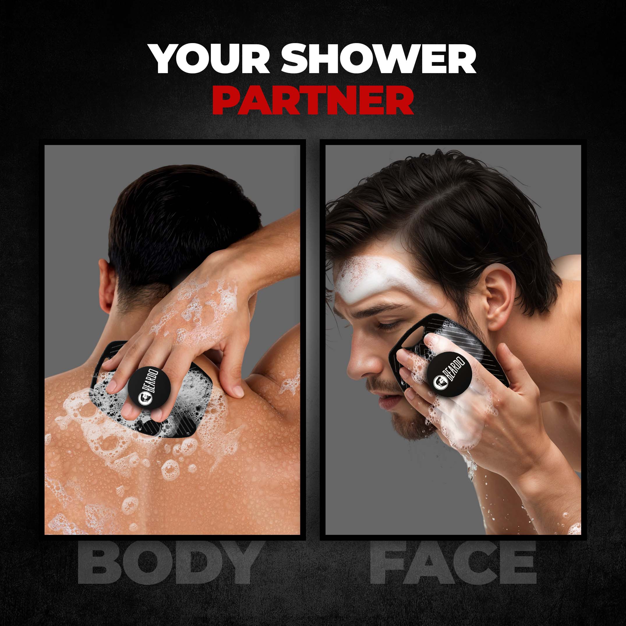 Deep Cleansing Silicone Body Scrubber - Image 2