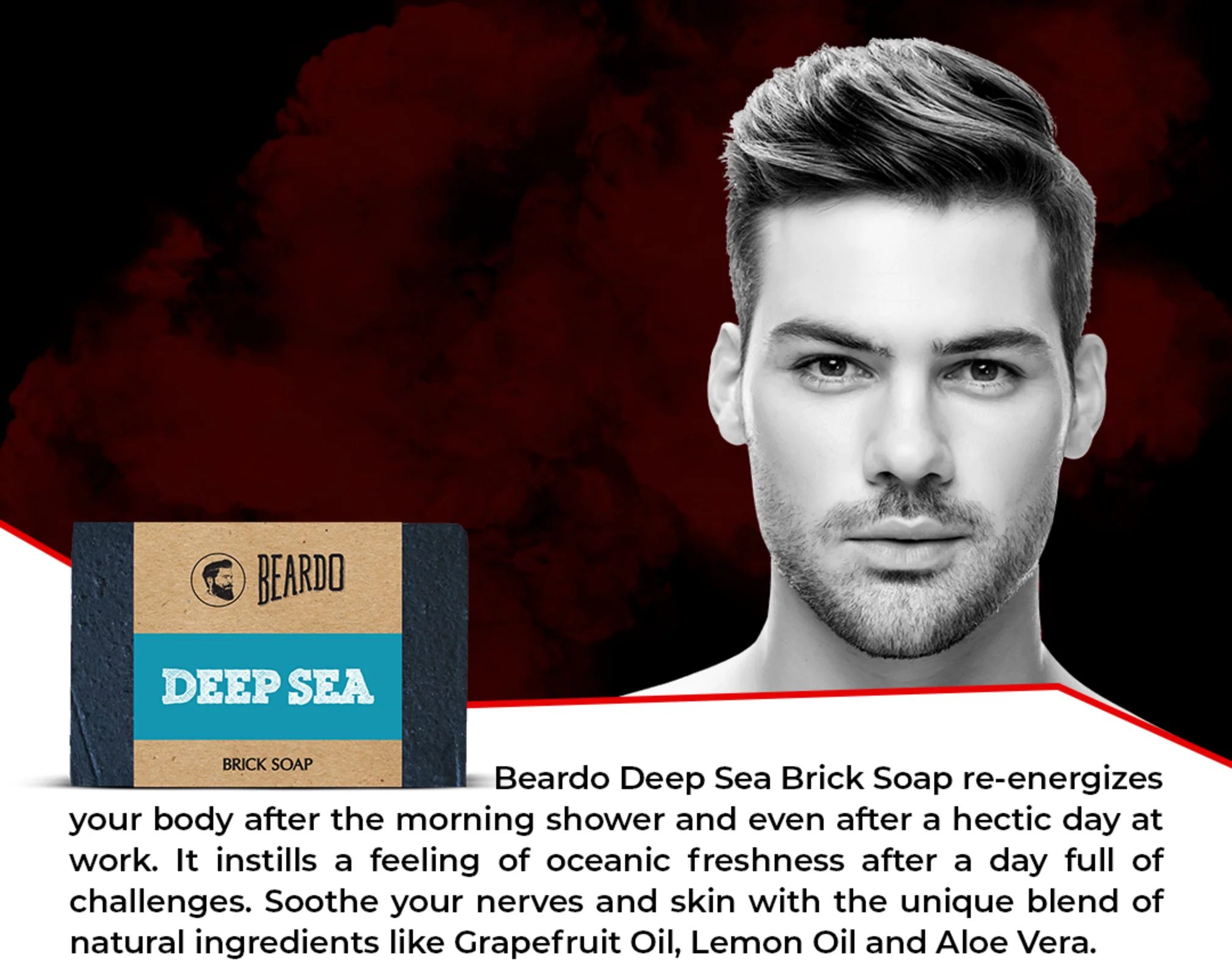 Deep Sea Brick Soap (125g) - Image 4