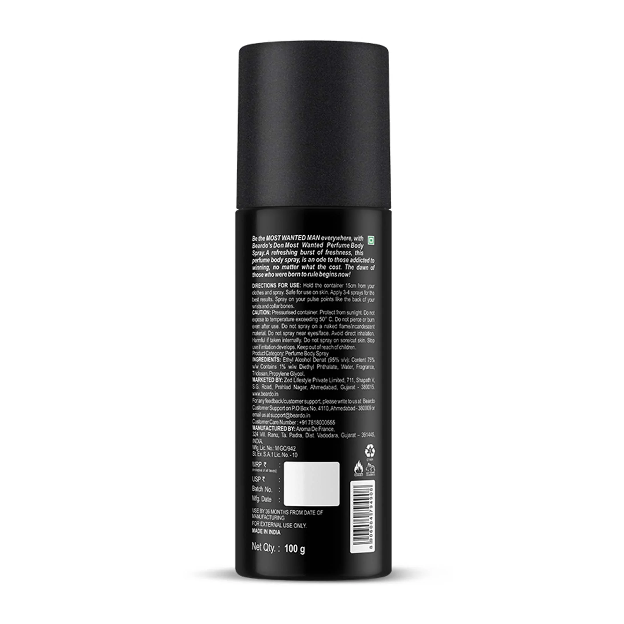 Don Most Wanted Perfume Body Spray - Image 8