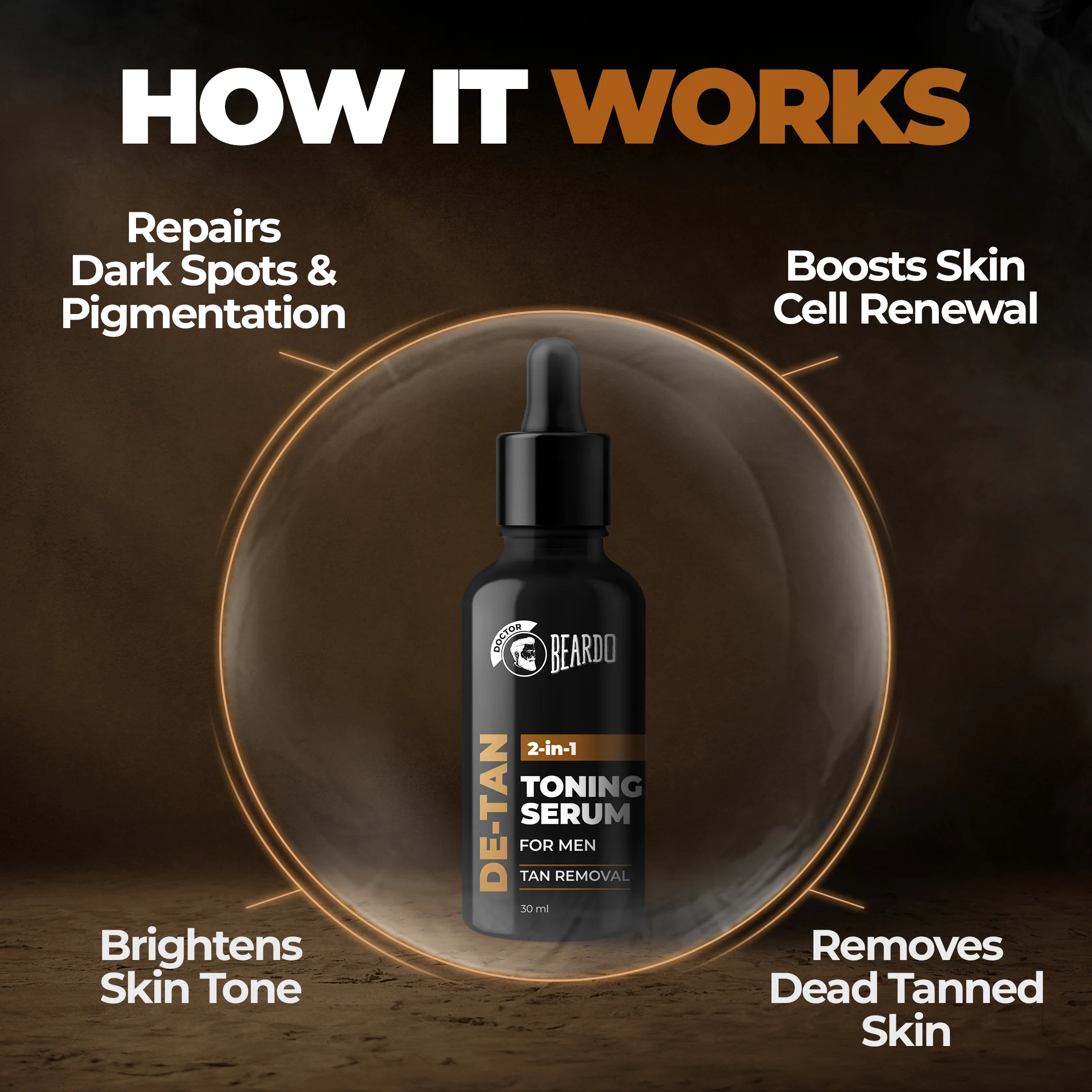 De-Tan 2 in 1 Toning Serum - Image 4