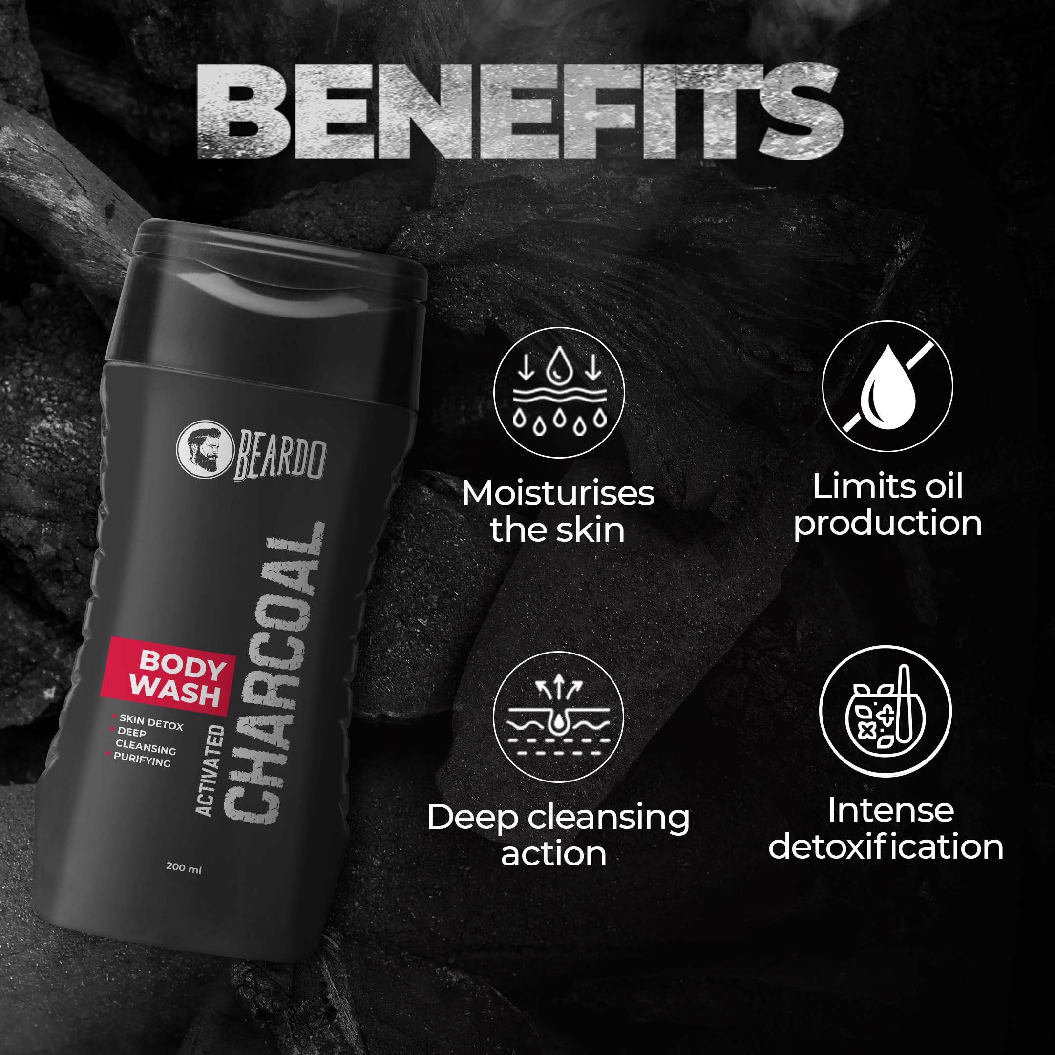 Activated Charcoal Bodywash - Image 3