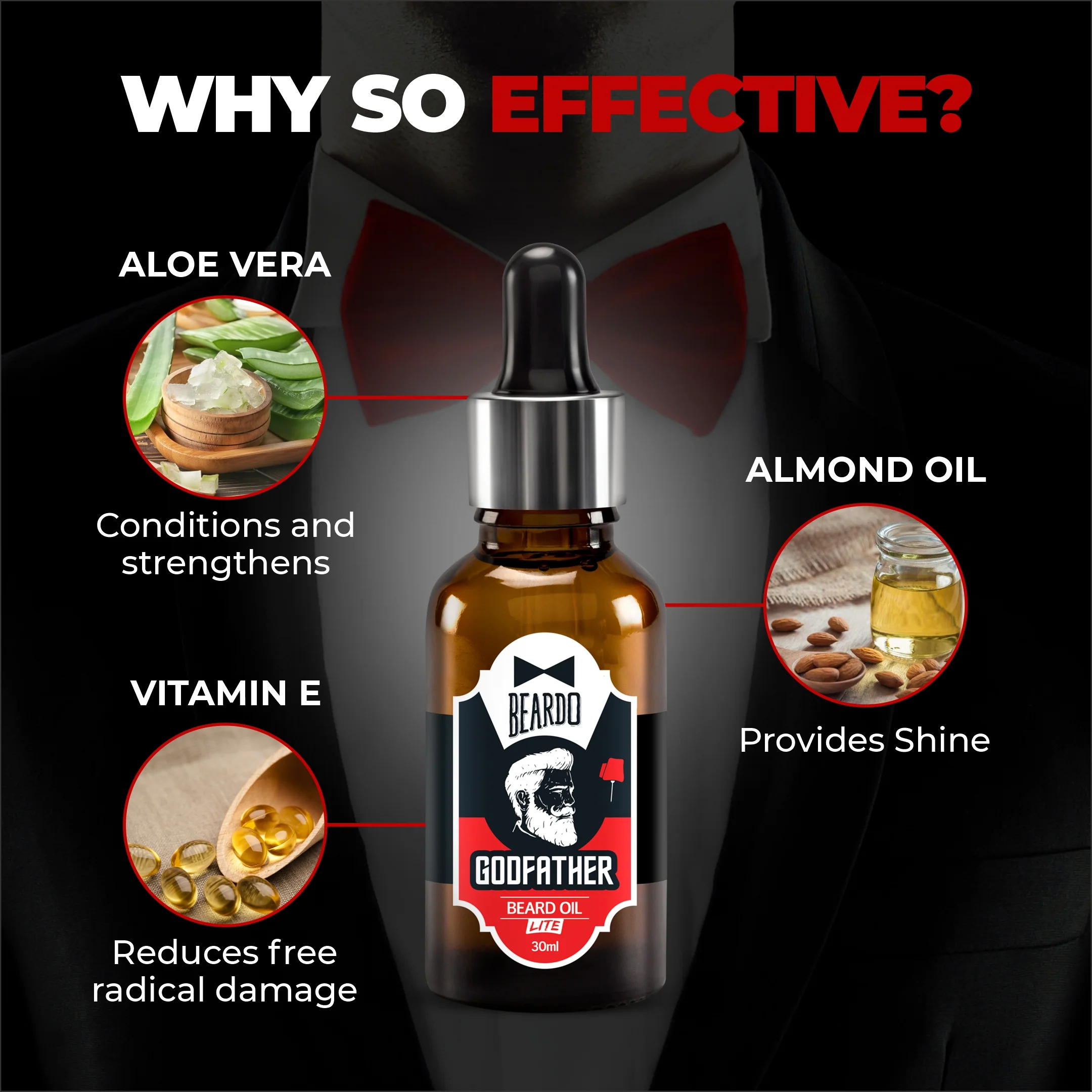 Godfather Perfume (100ml) & Godfather Beard Oil (30ml) Combo - Image 4