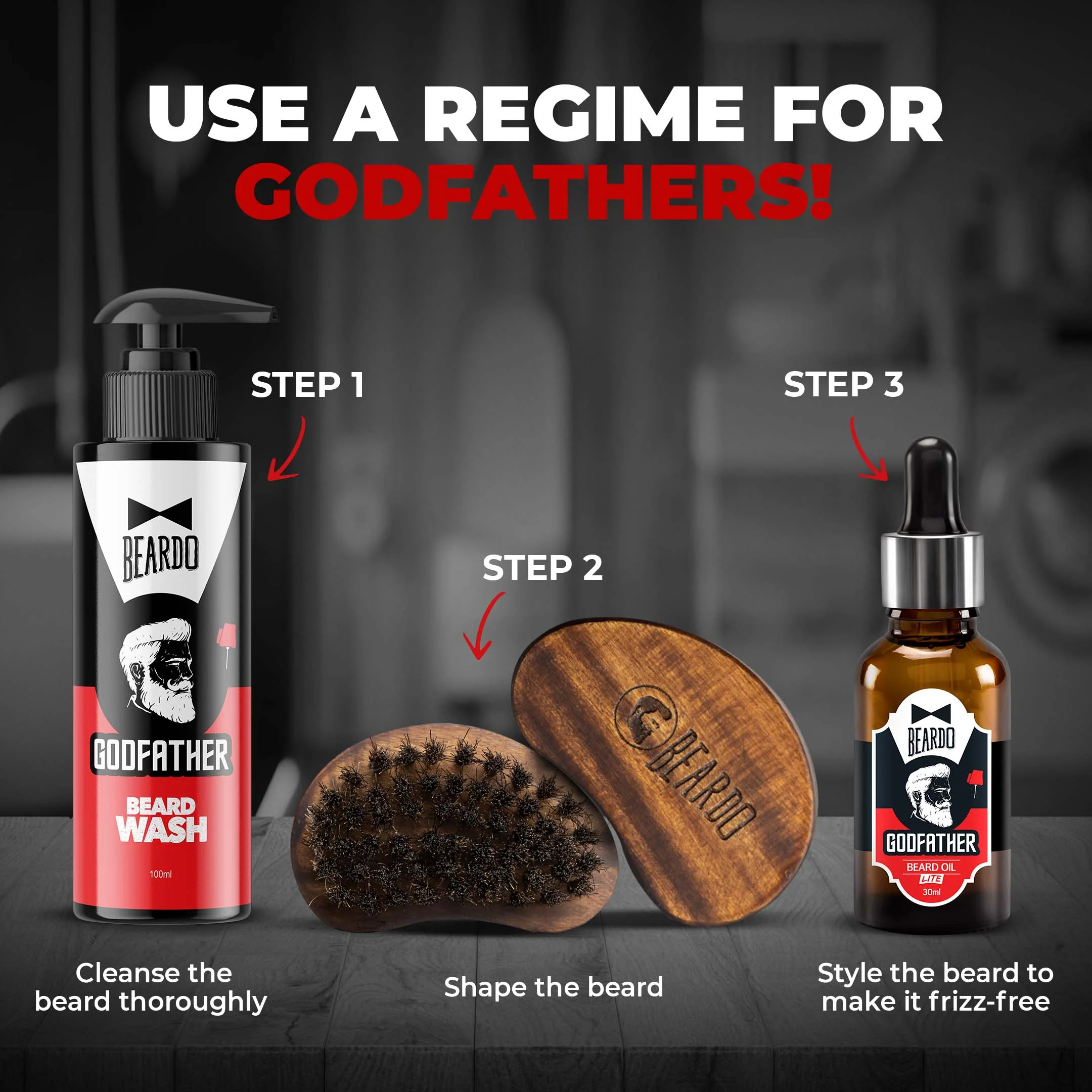 Godfather Perfume (100ml) & Godfather Beard Oil (30ml) Combo - Image 6