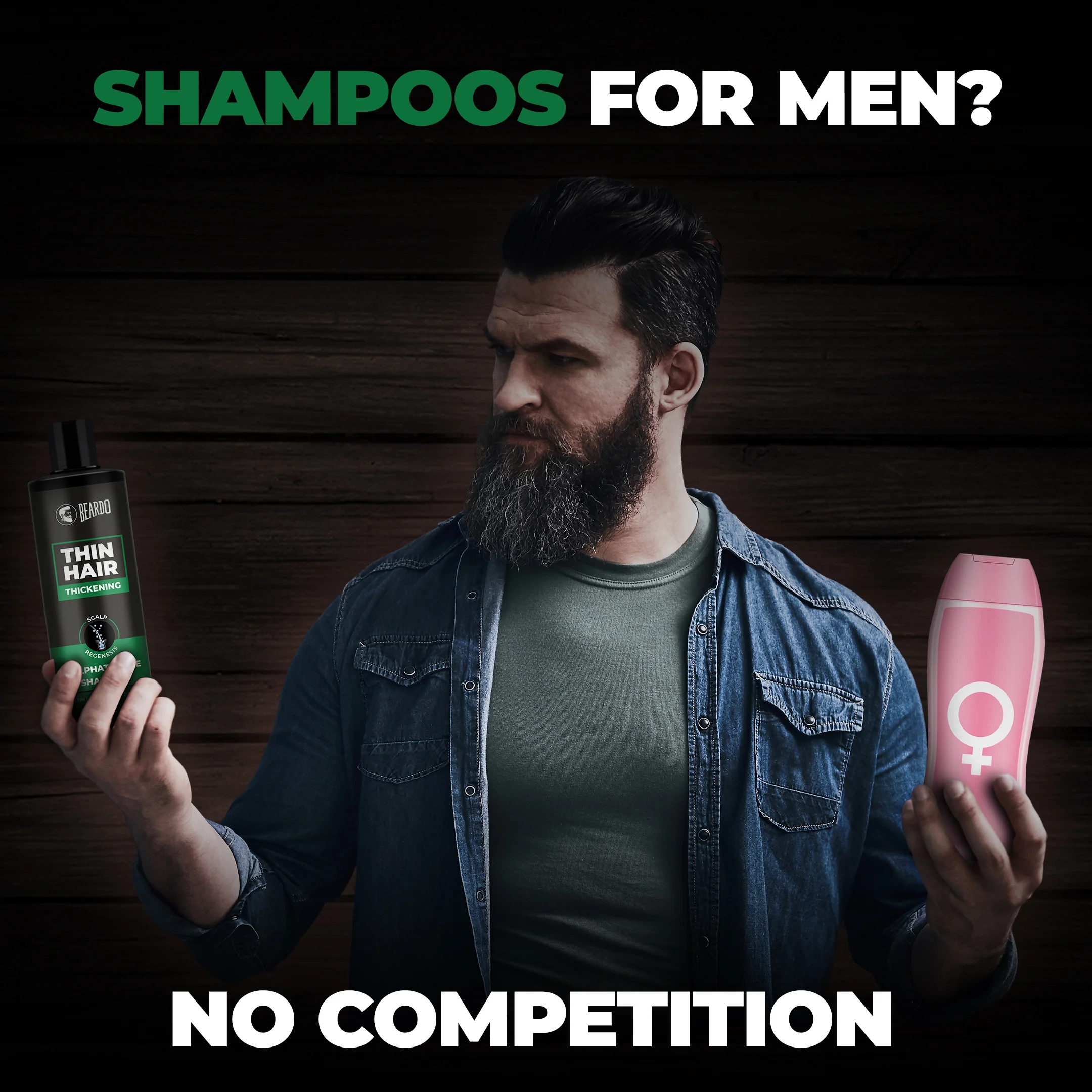 Hair Thickening Sulphate Free Shampoo (100ml) - Image 2