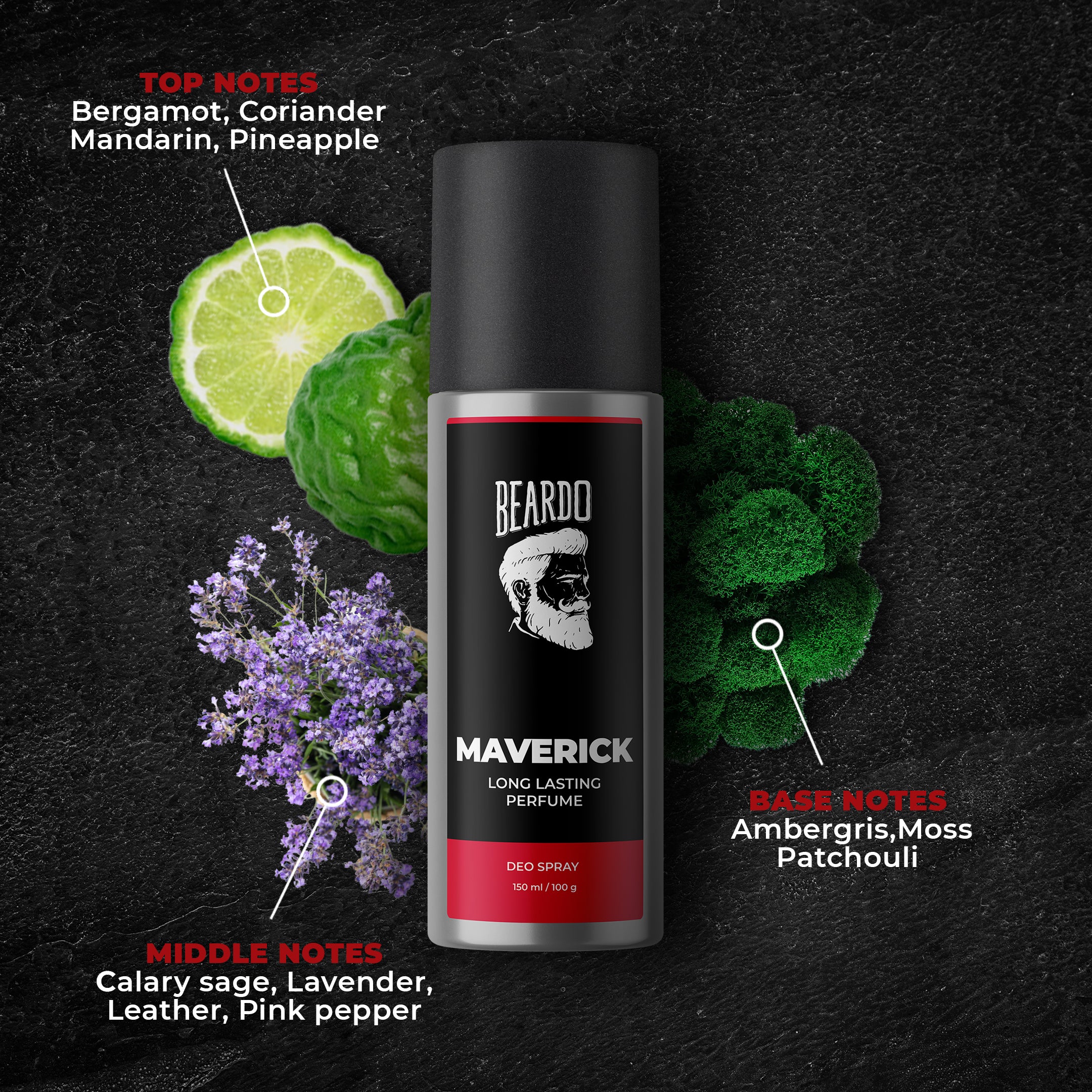 Maverick Perfume Deo Spray (150ml) - Image 8
