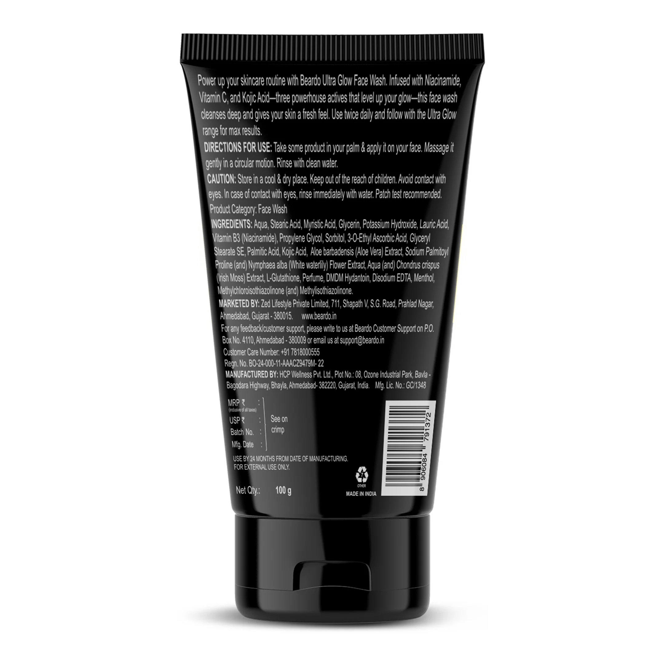 Ultraglow Facewash for Men - Image 8