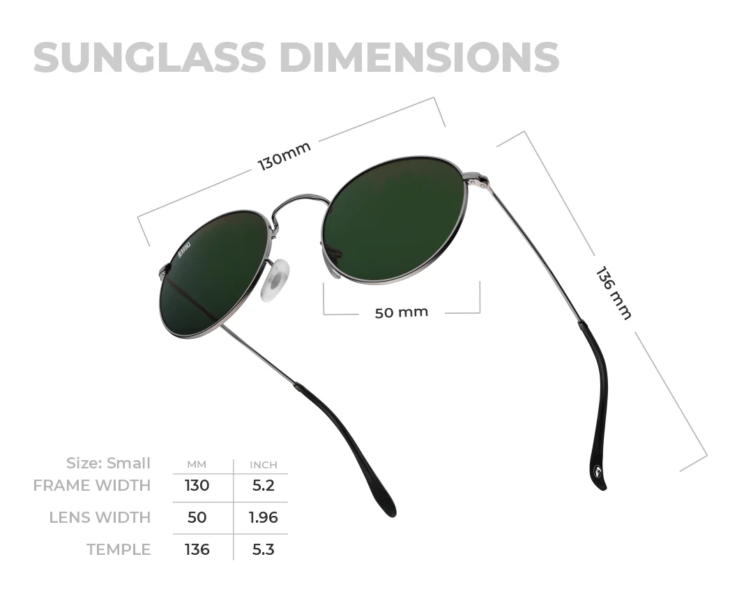 Mobster Sunglasses-Gun Metal UV-Pro - Image 7