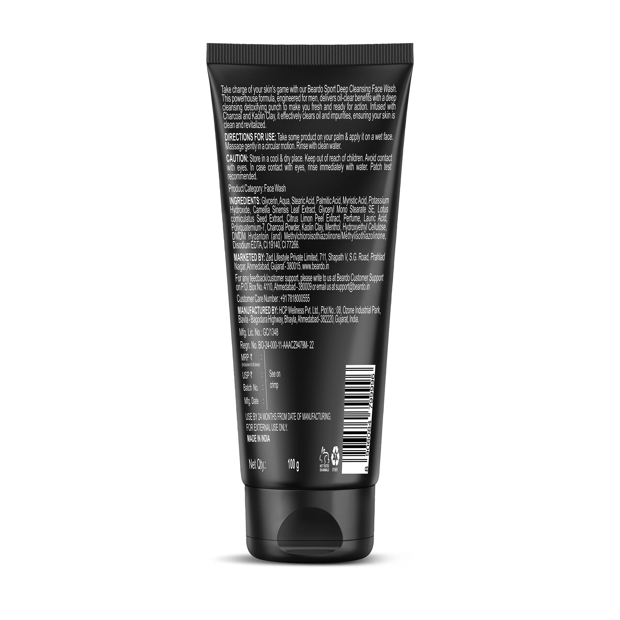 Sport Deep Cleansing Facewash (100g) - Image 7