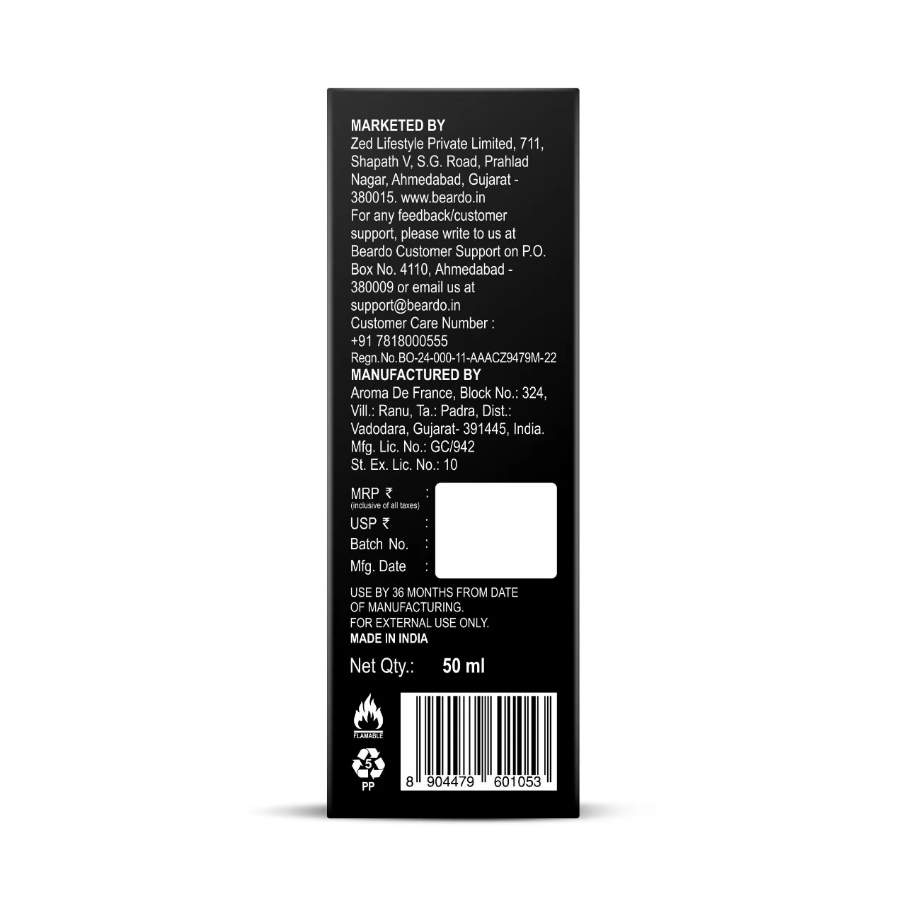 Whisky Smoke Firebomb Perfume EDP (50ml) - Image 7