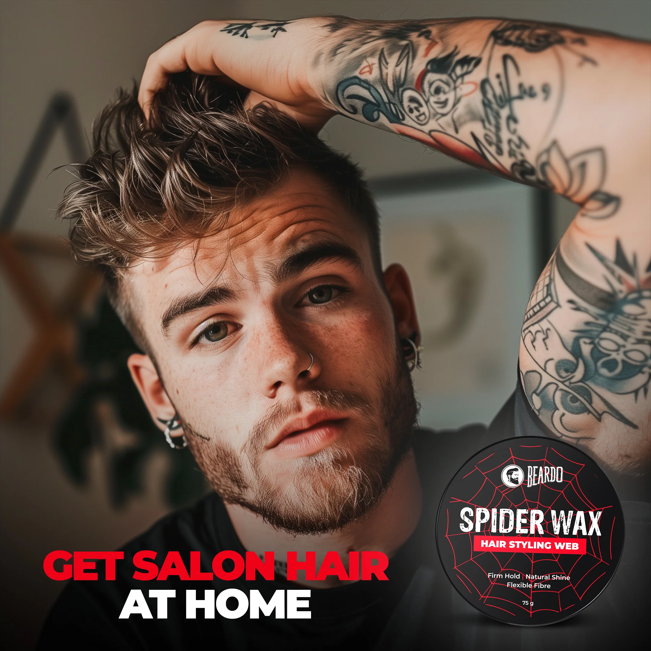 Spider Wax Hair Styling Web (75g) - Image 5