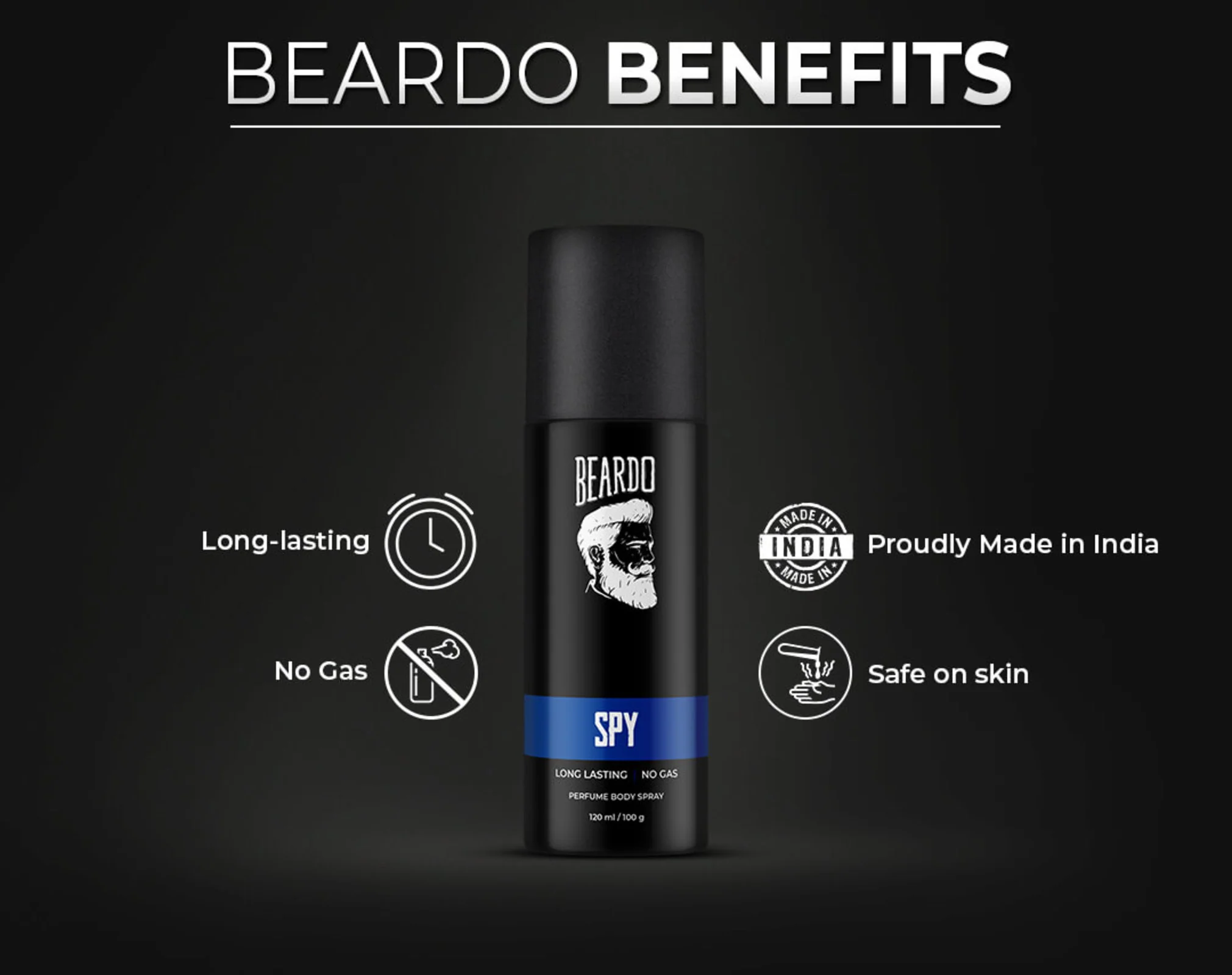 SPY Perfume Body Spray (120ml) - Image 4