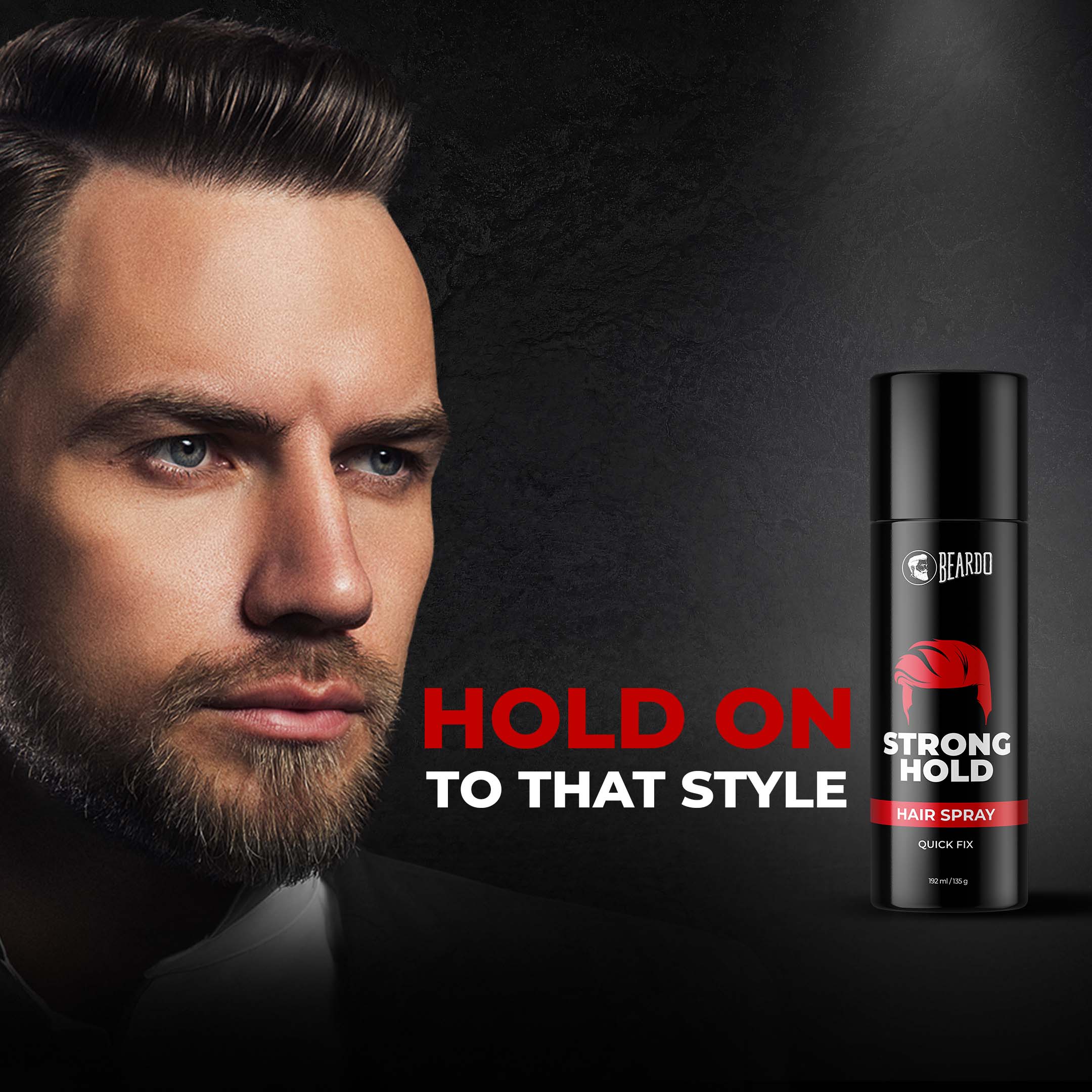 Strong Hold Hair Spray For Men - Image 5