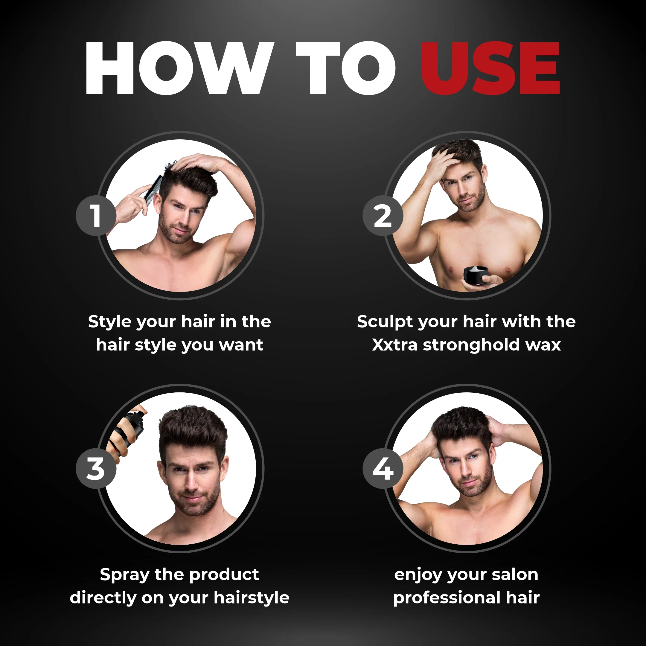 Strong Hold Hair Spray For Men - Image 8