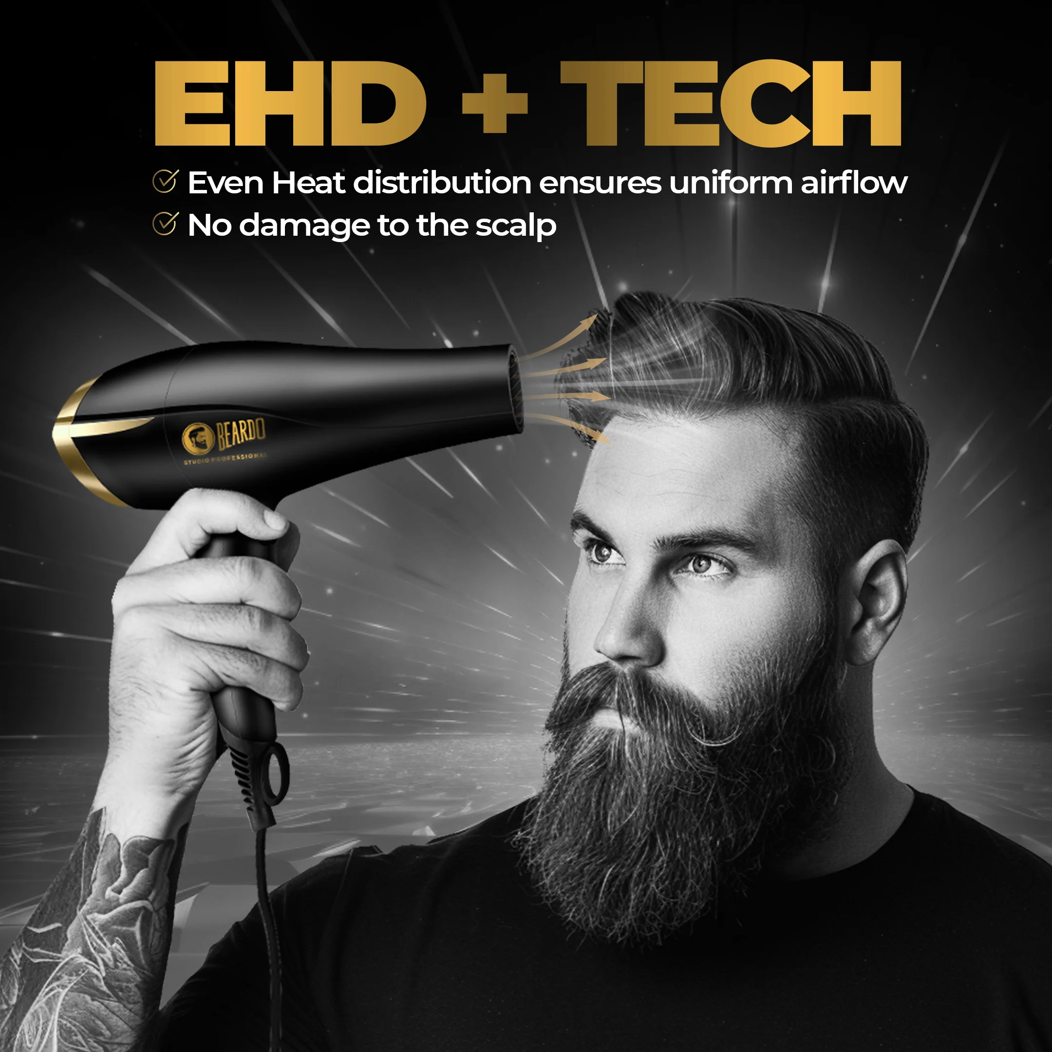 Studio Professional Tornado Hair Dryer - Image 10