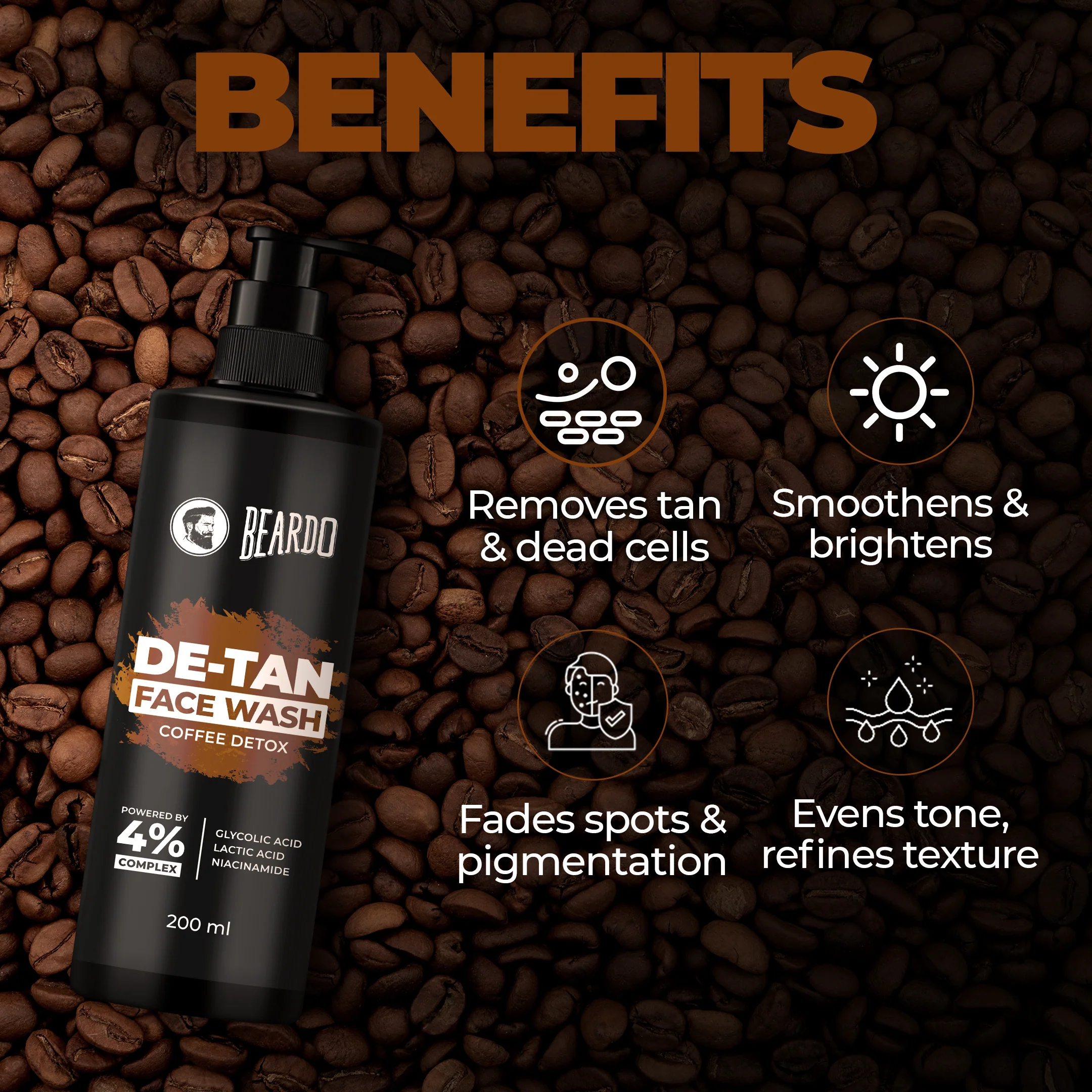De-Tan Facewash for Men - Image 7
