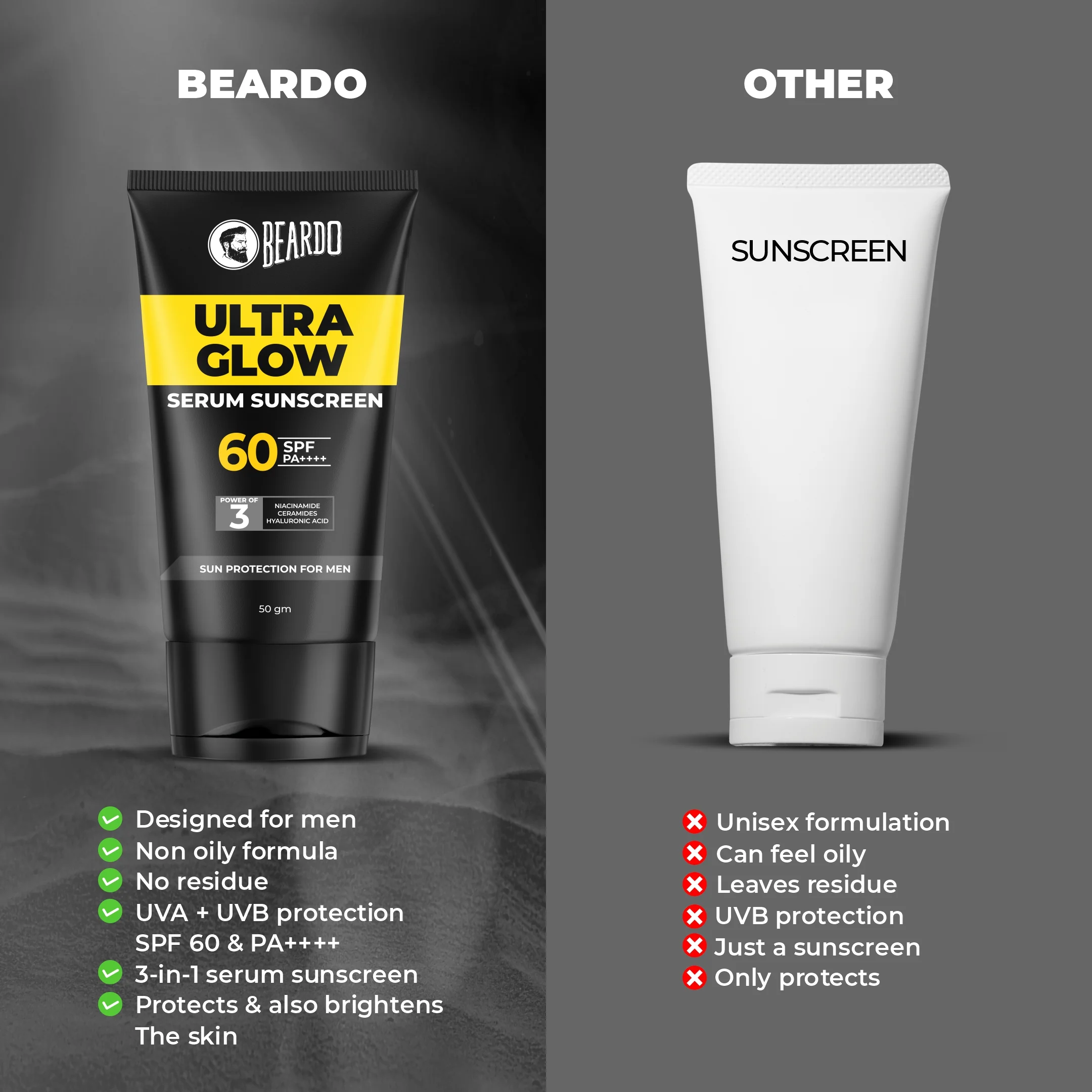 Ultra Glow Serum Sunscreen SPF 60+ PA+++ - Image 7