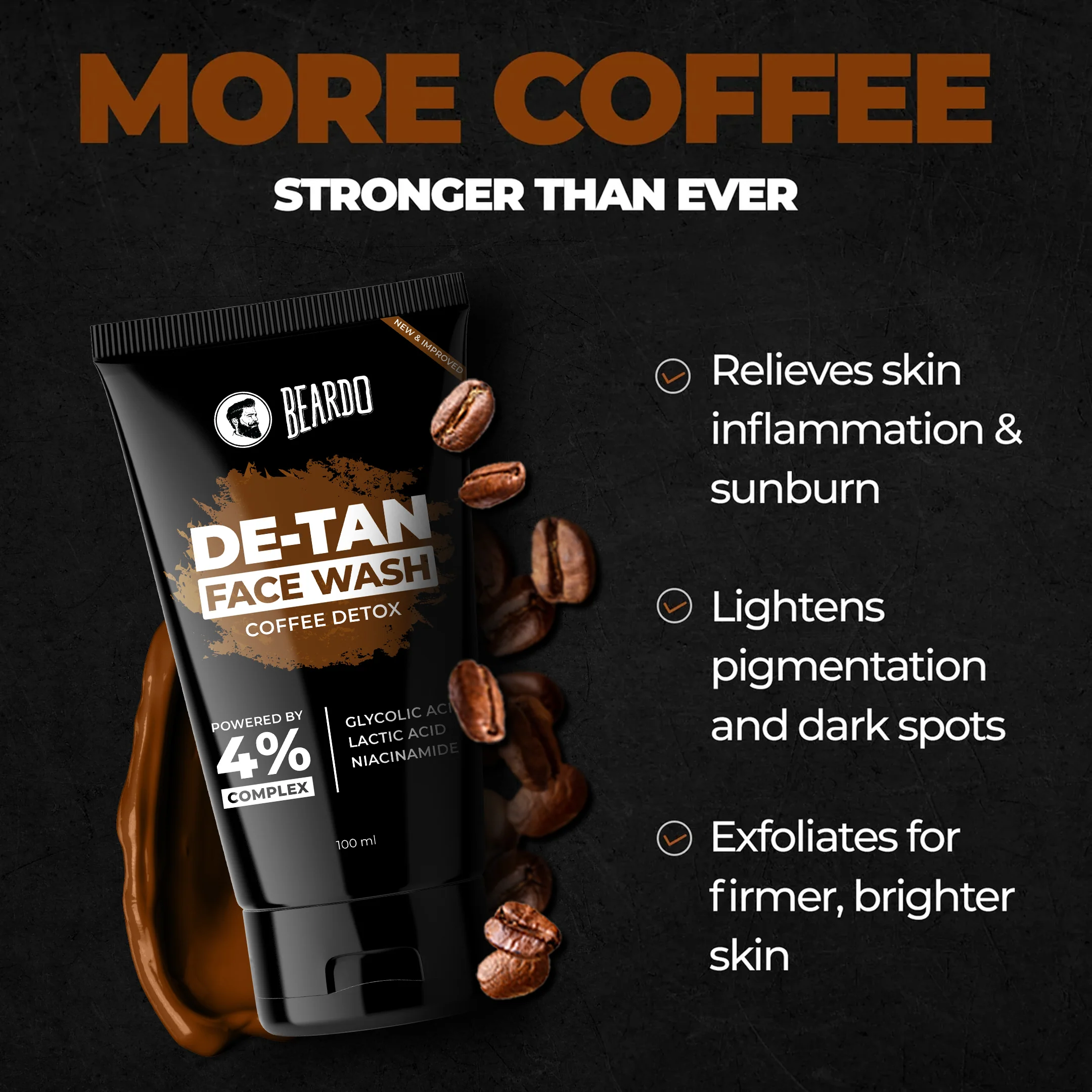 De-Tan Facewash for Men - Image 3
