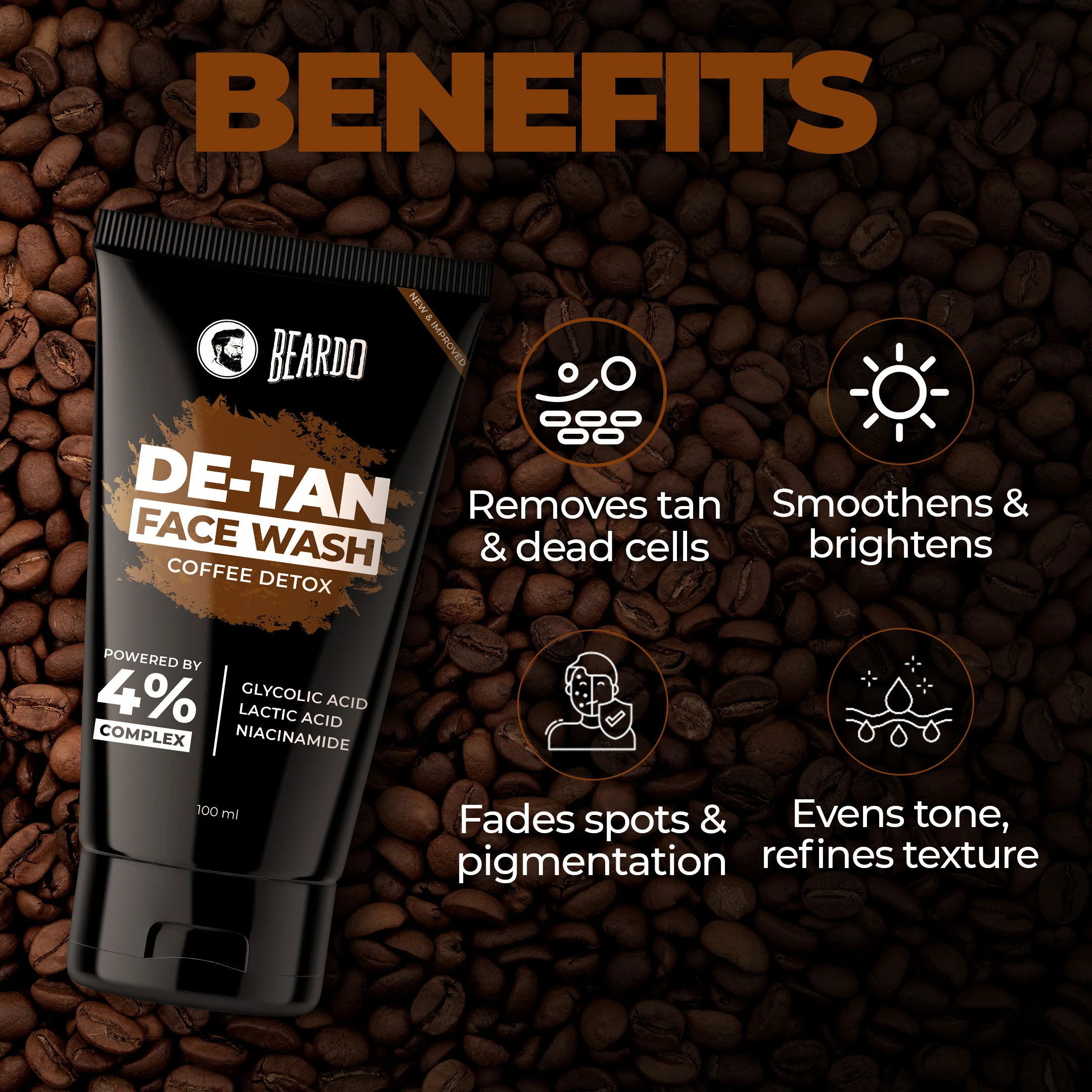 De-Tan Facewash for Men - Image 6