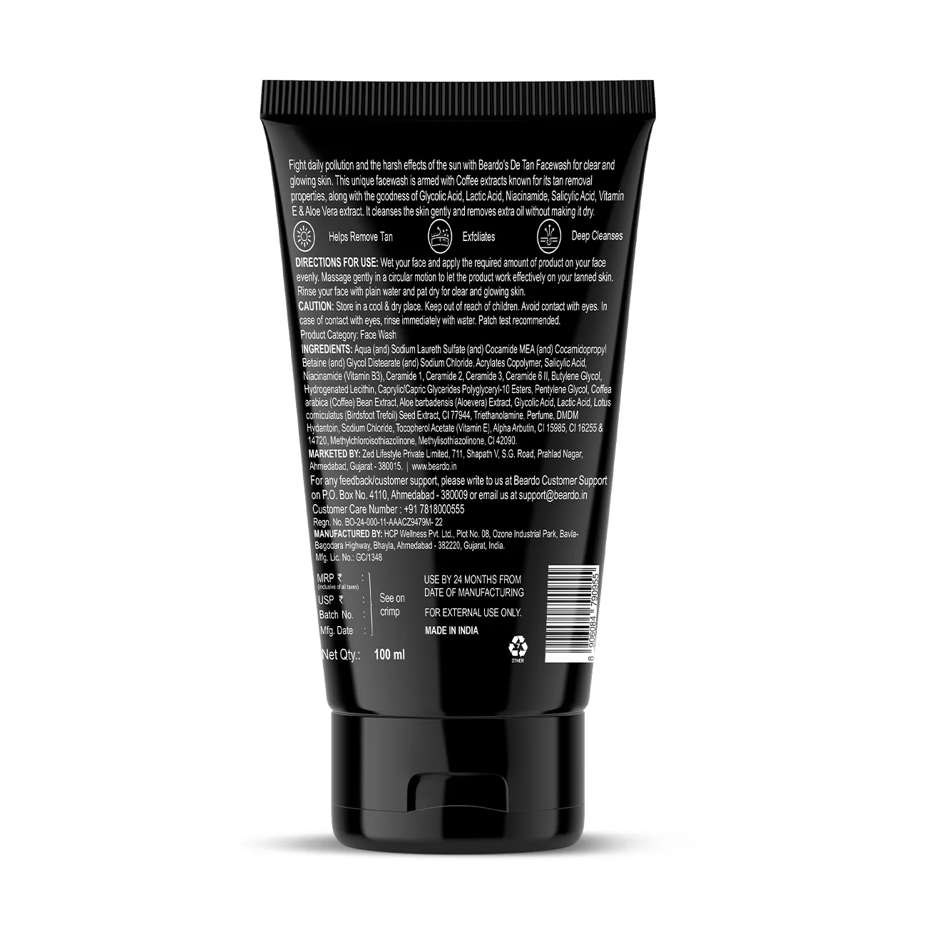 De-Tan Facewash for Men - Image 9