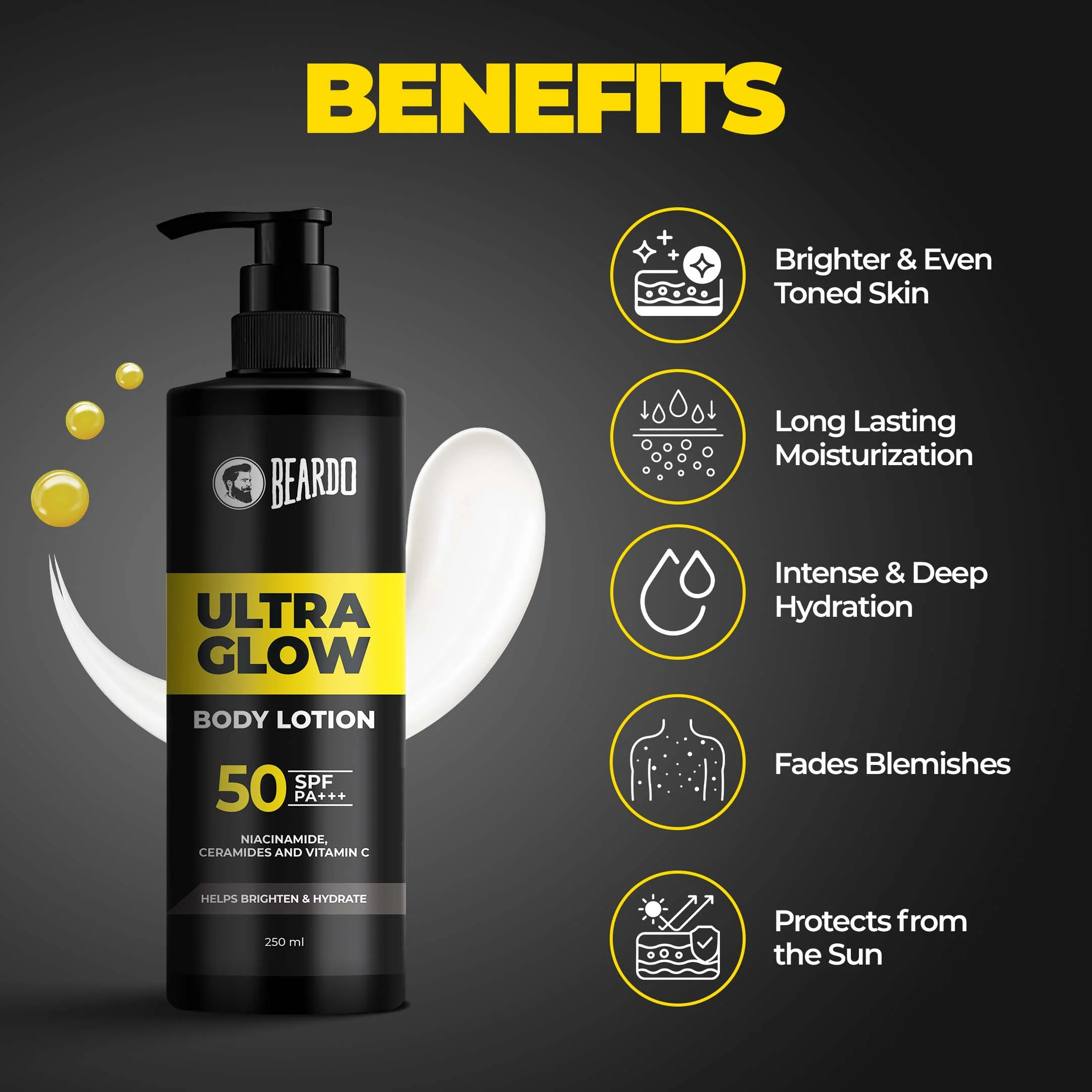 Ultraglow Body Lotion for Men - Image 3