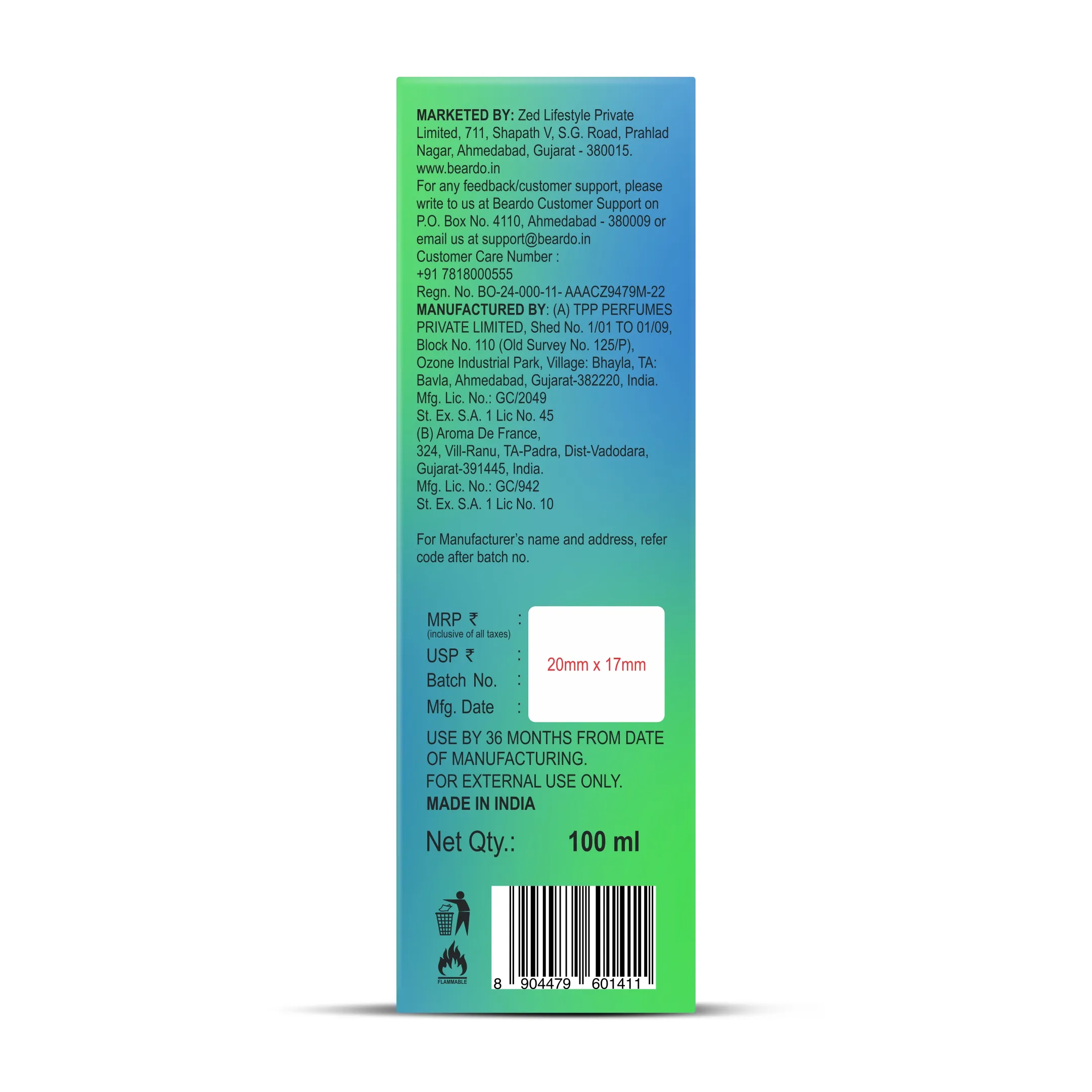 ACID Extrait De Parfum (100ml) - Image 9